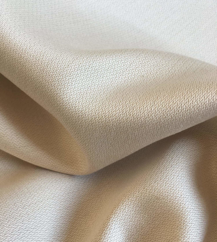 The best fabric colour for yacht interior curtains for a timeless and open look is the colour white or beige.